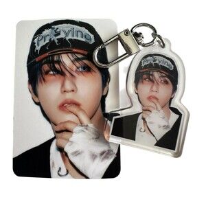 Han Stray Kids Keychain Karma Bias Idol Kpop Skz Boyfriend Photocard